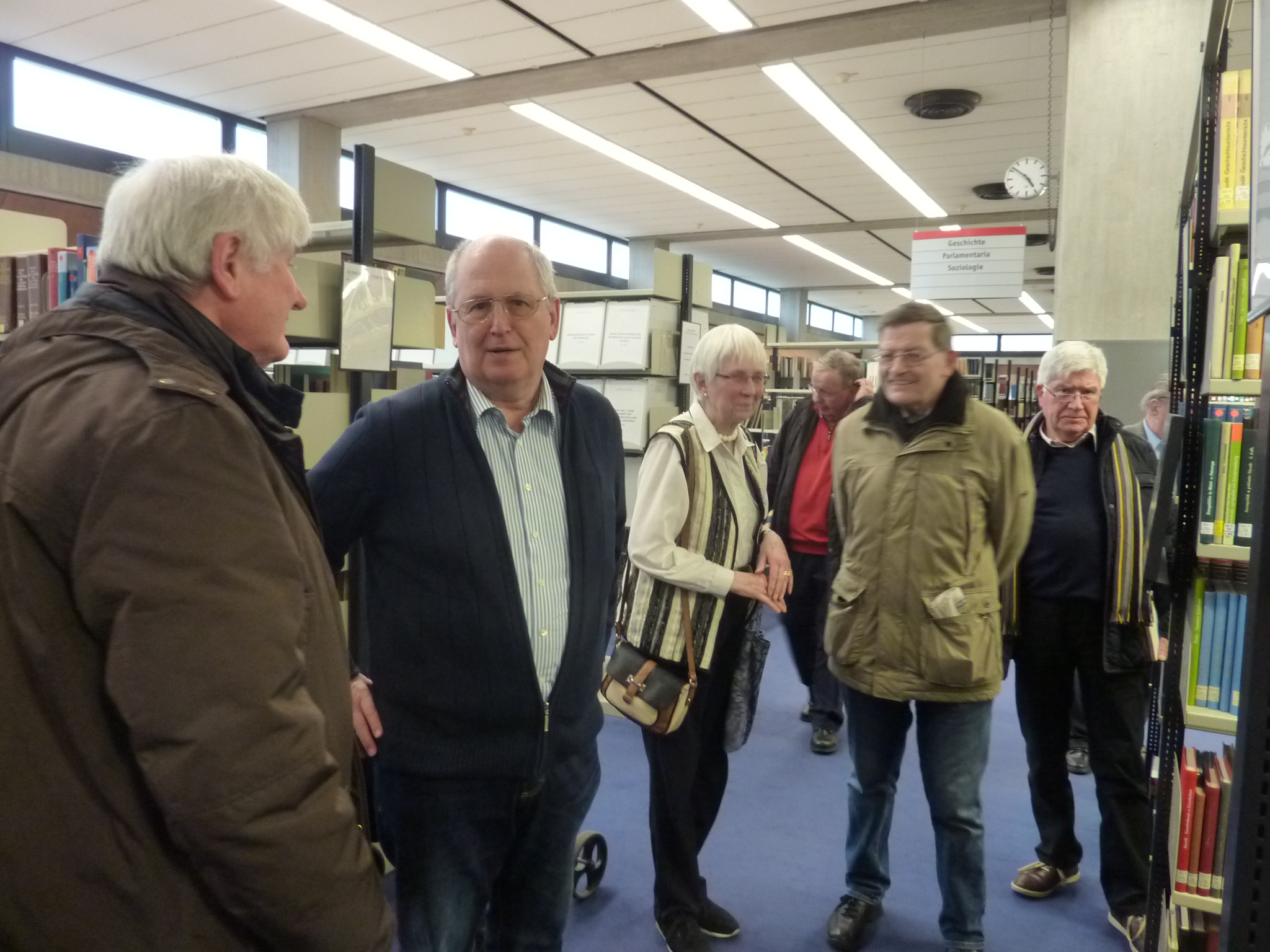 2016 Besichtigung der Uni-Bibliothek Düsseldorf